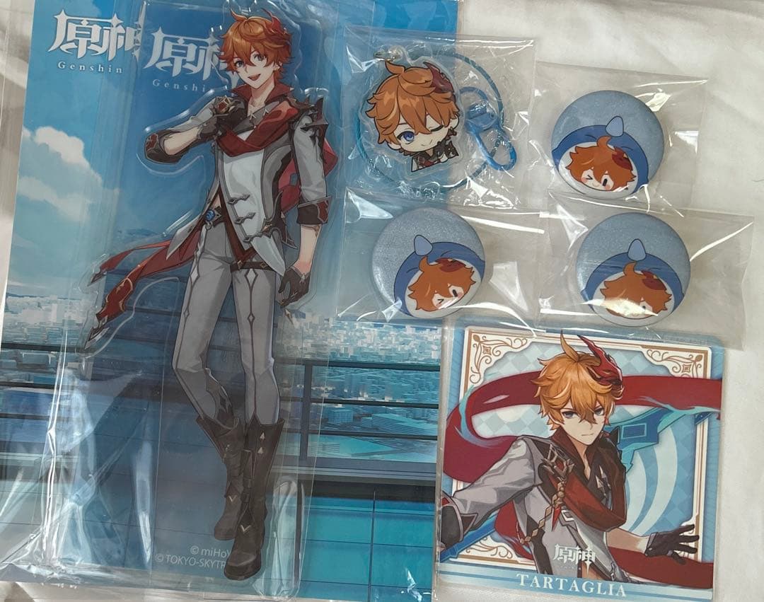 原神 タルタリヤ スカイツリー スイパラ アクスタ コースターetc