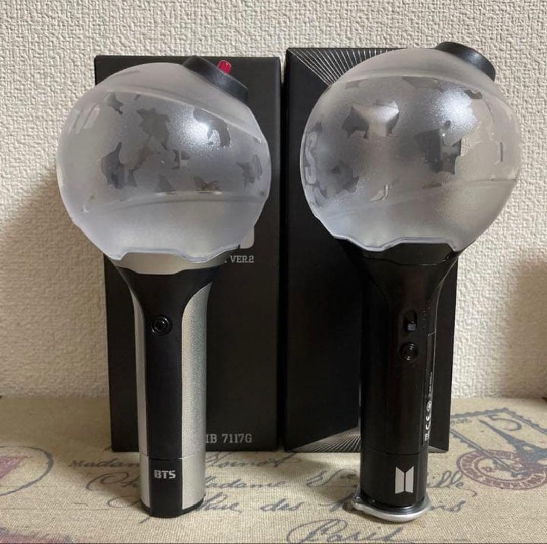 BTS アミボム ver.2 ver.3 ペンライト ペンラ グッズ 公式 - メルカリ