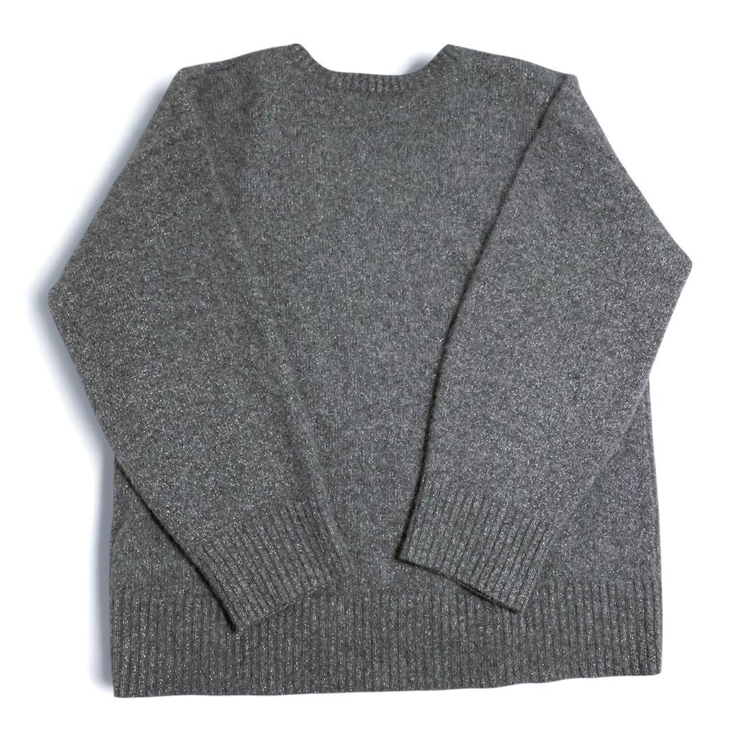 AP STUDIO フォックスVネックプルオーバー ニット ドゥズィーエム