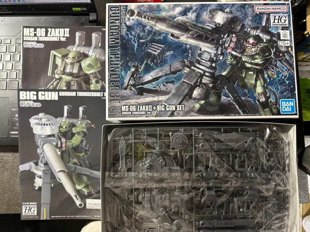 HG 量産型ザク ビッグガン　 サンダーボルト HG 1/144 量産型ザク＋ビッグ・ガン（GUNDAM THUNDERBOLT Ver