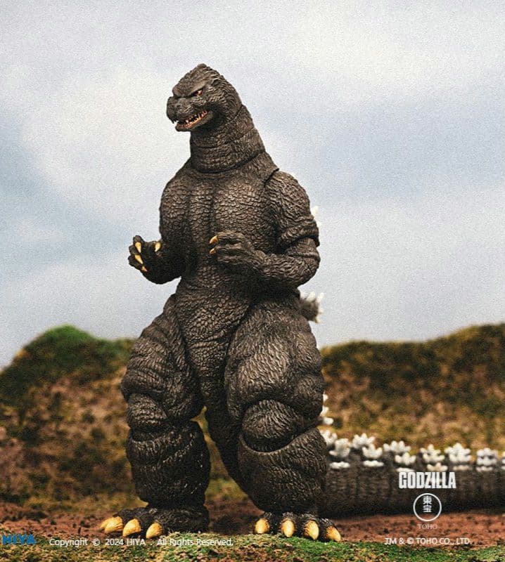 hiya toys ゴジラ (1991) 新規ヘッドパーツ付