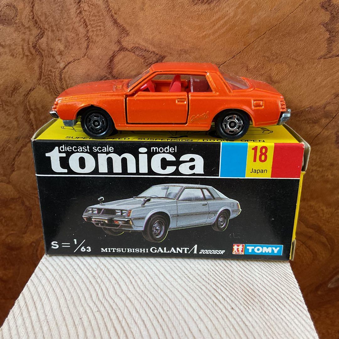 トミカ 三菱ギャランA 2000GSR オレンジ 18