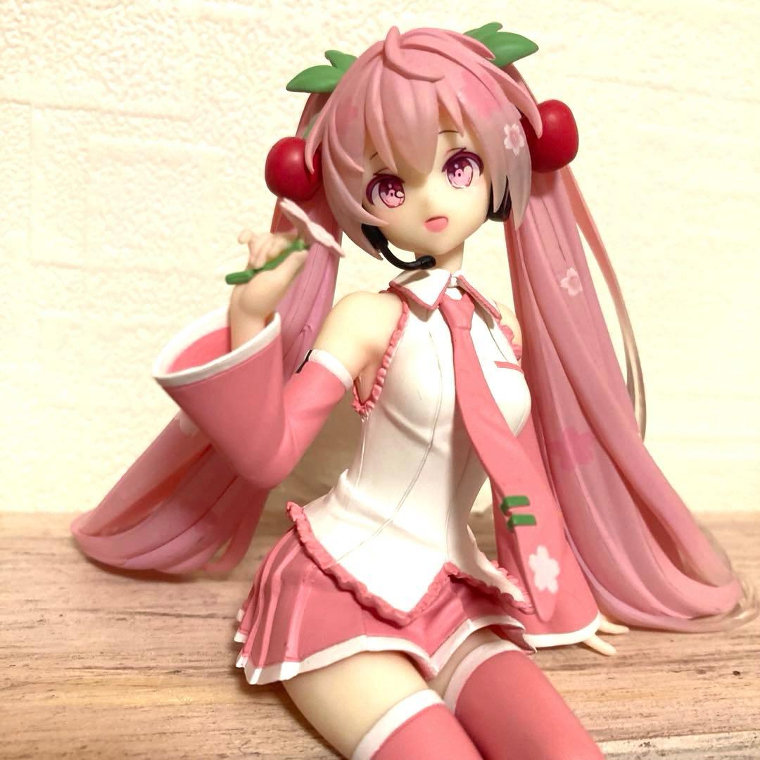 パ*オ様 桜ミク プライズフィギュアセット - メルカリ