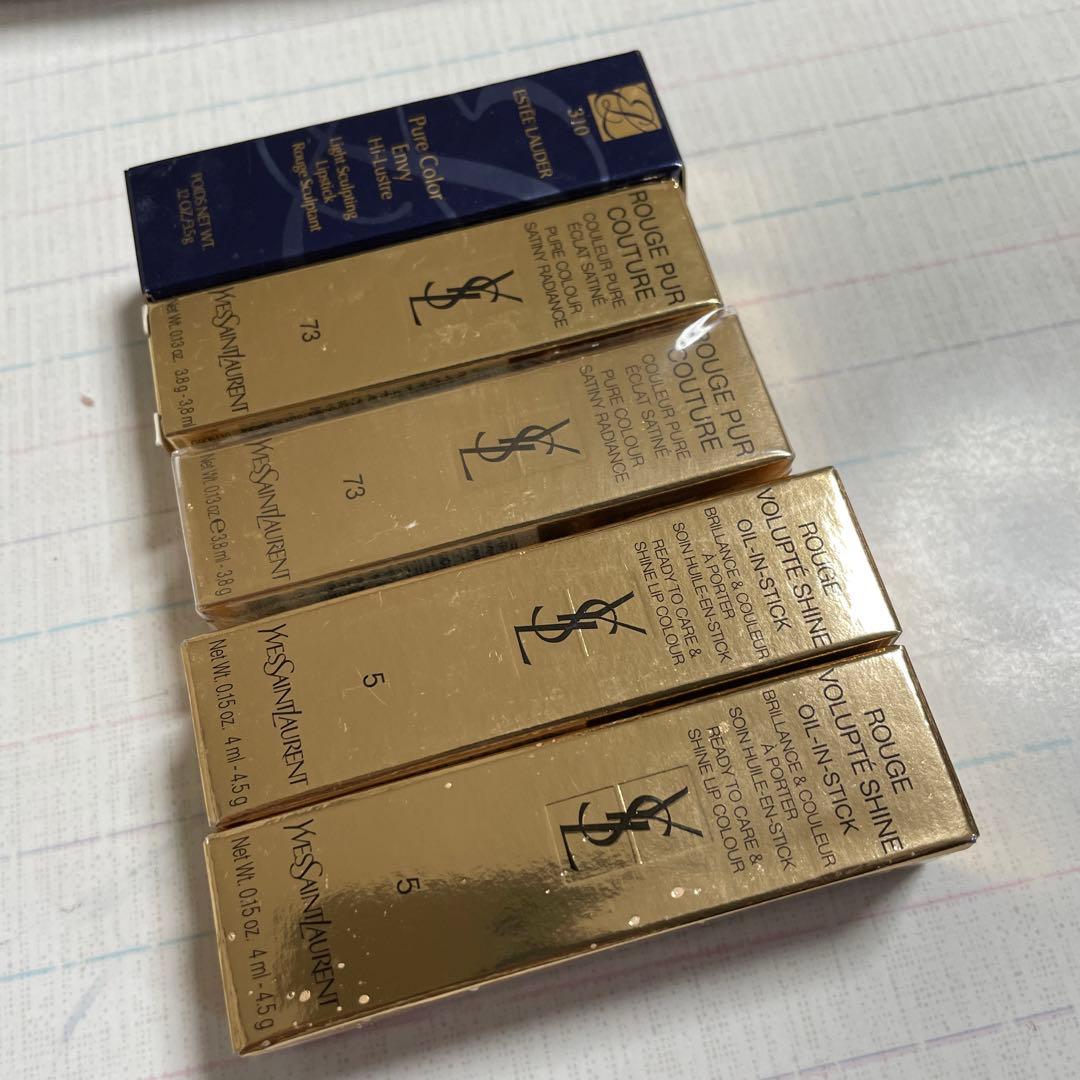 YSL 73,5 & Estée Lauder 310