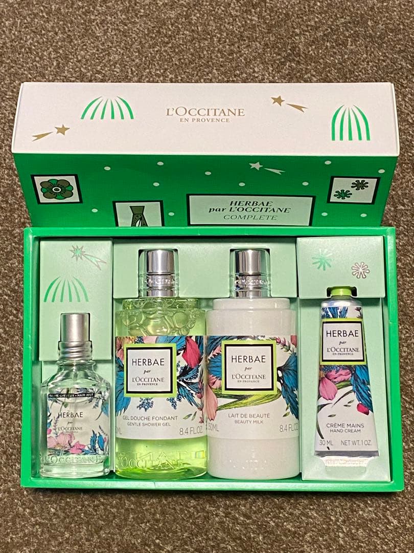 数量限定 エルバヴェール コンプリートセット ロクシタン