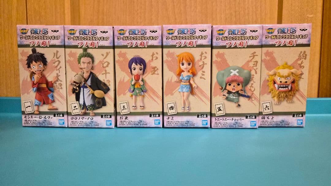 ワンピース　ワールドコレクタブルフィギュア　ワノ国1 コンプ