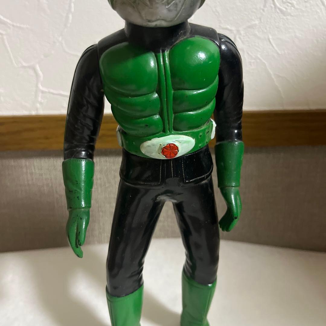 ⚠️当時物 旧バンダイ 仮面ライダー ソフビ 約20センチ - メルカリ