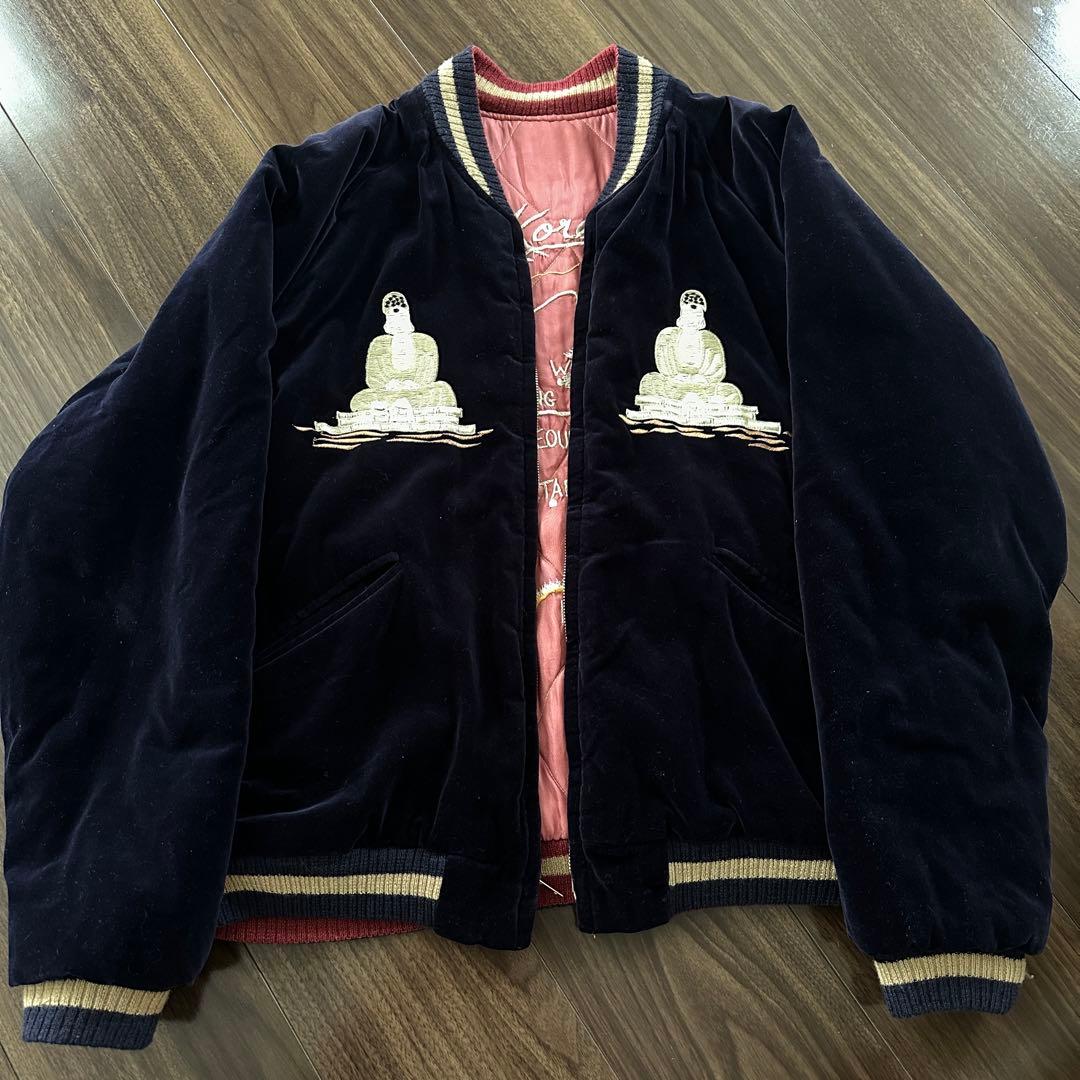 港商　スカジャン　別珍