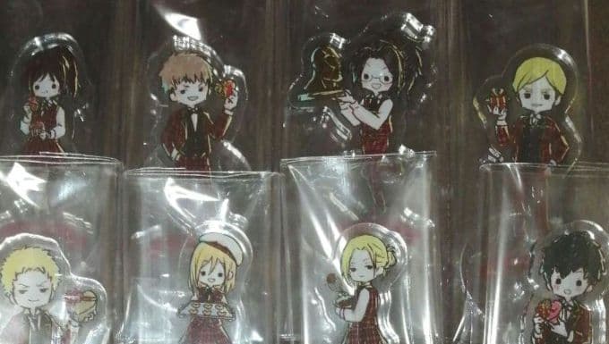 進撃の巨人 グラフアート バレンタイン アクリルスタンド 8個 セット