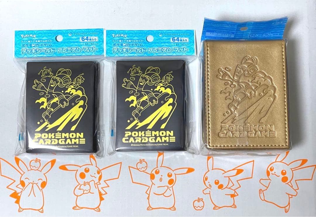 新品】ポケカ サーフゴー フリップデッキケース デッキシールド セット