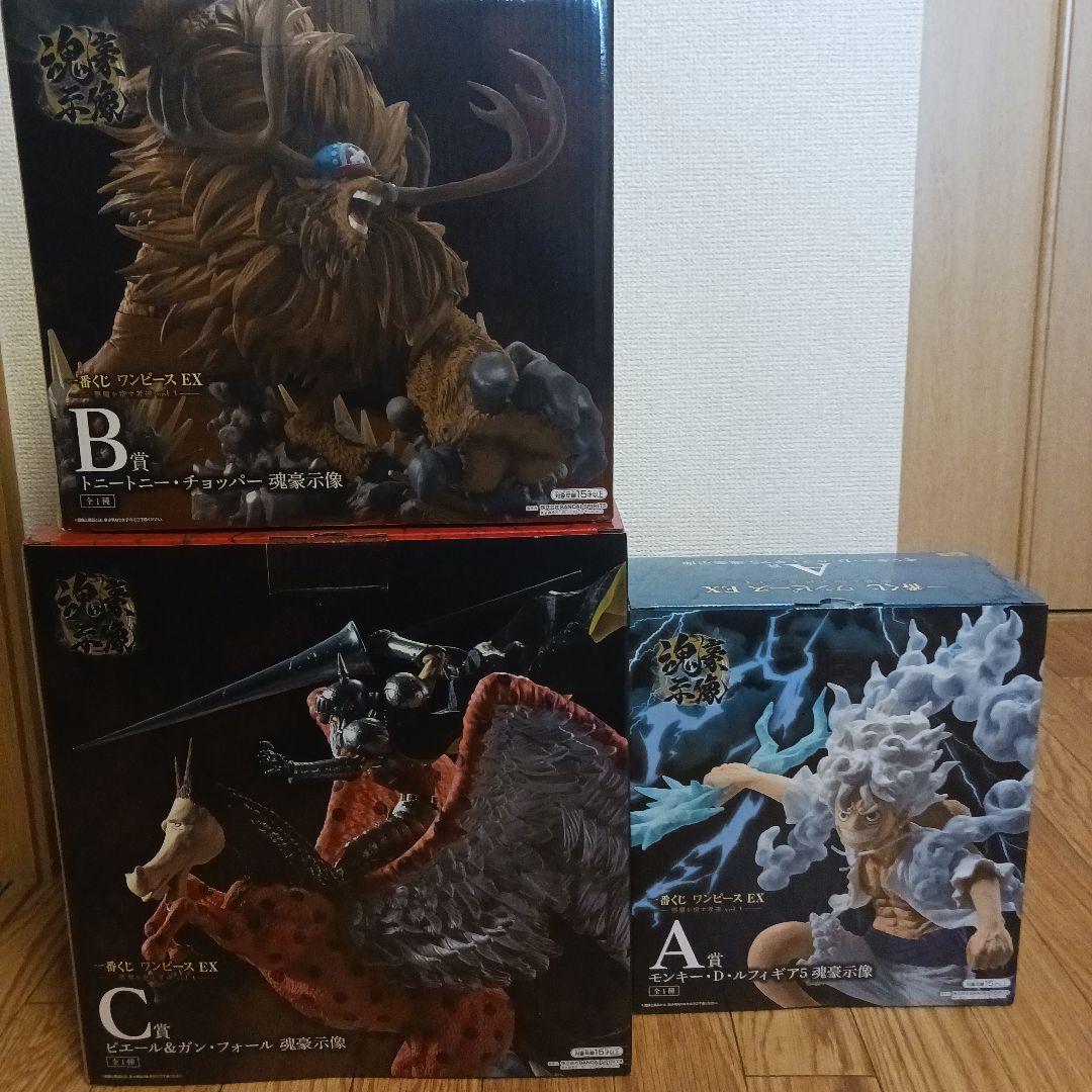 ワンピース 一番くじA、B、Cセット、おまけ付き