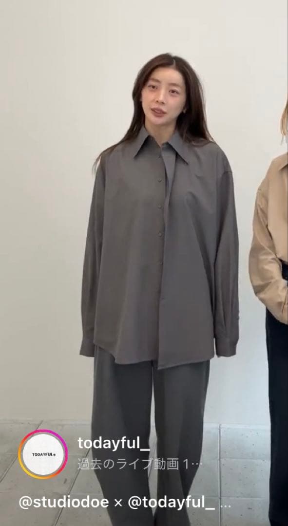 TODAYFUL × Studio Doe Off Shoulder Shirt S115655441 - トップスUN3D