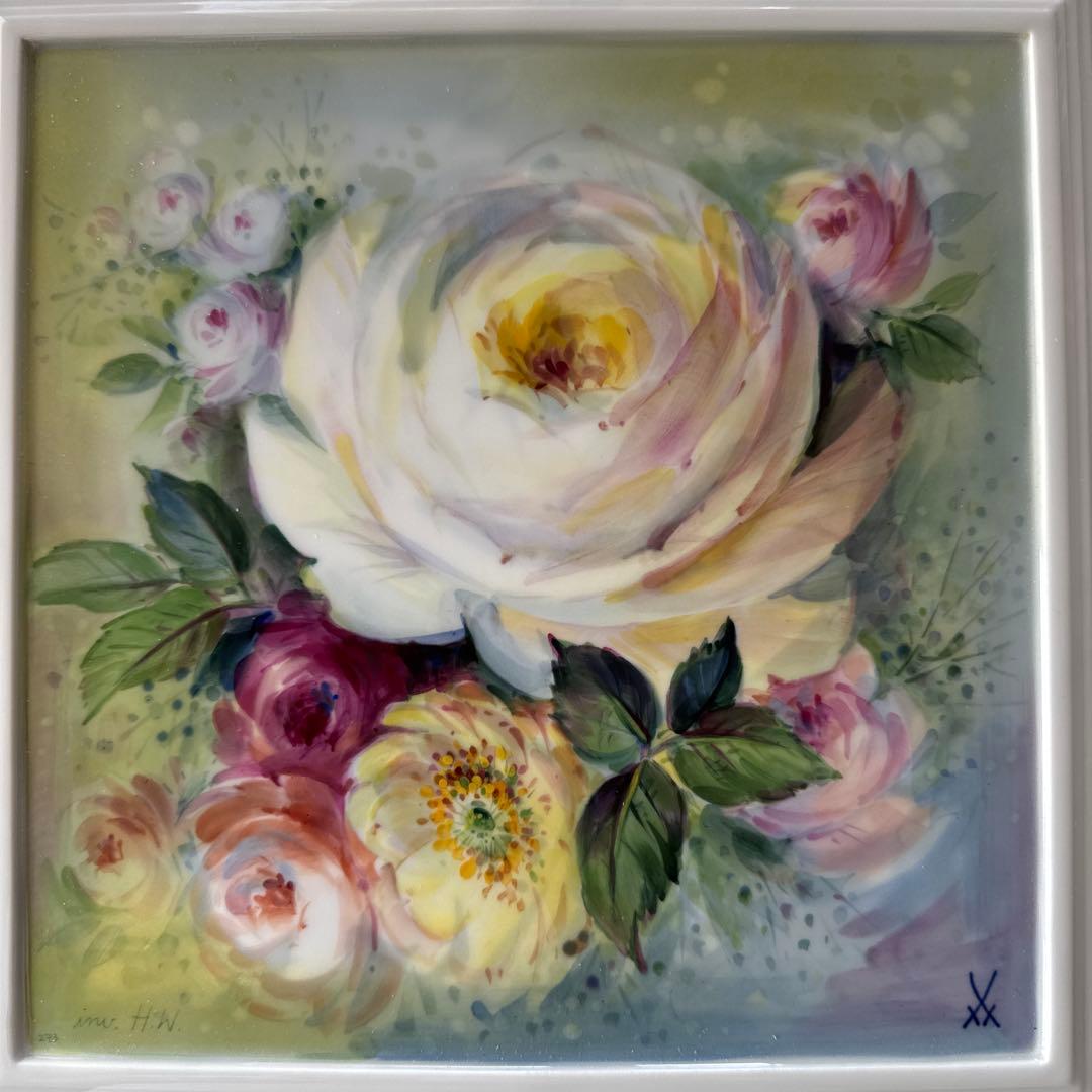 Myday公式アカウント01 マイセン　陶板　プラーク