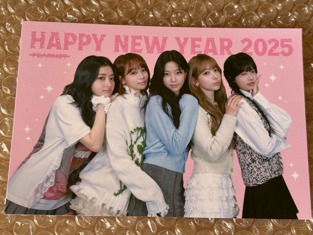 LE SSERAFIM ルセラフィム グリーティングカード 2025 - メルカリ