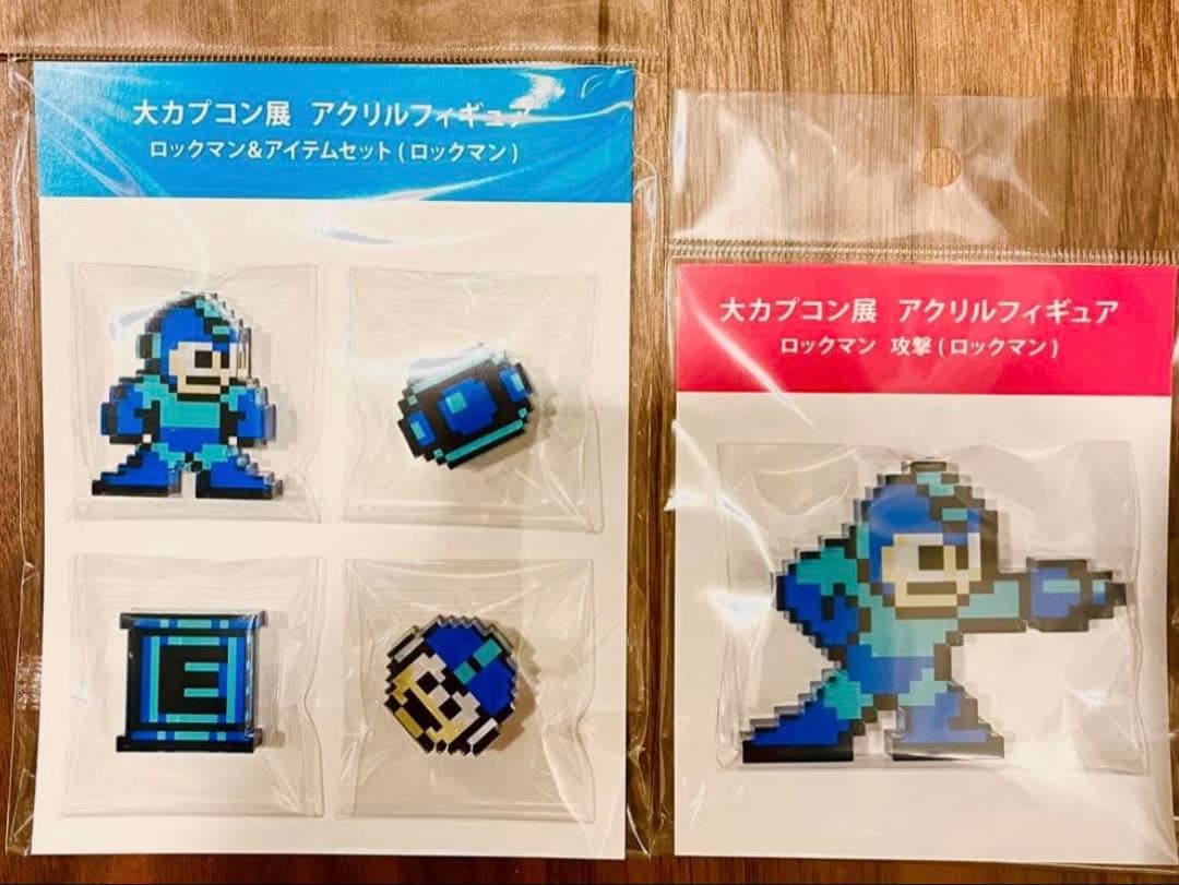 大カプコン展 ロックマンアクリルフィギュアセット2種 - メルカリ