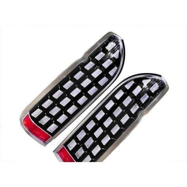 ハイエース200系　レジアスエース　テールランプ　フルLED ハイエース レジアスエース 200系 1型 8型 フルLED ハーフレッド