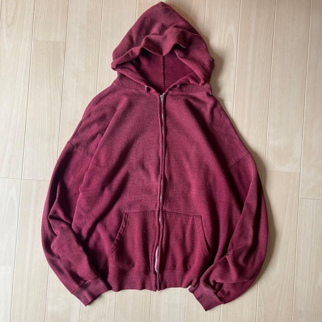 60's ~ IDEALジップ 片爪 ジップパーカー - メルカリ