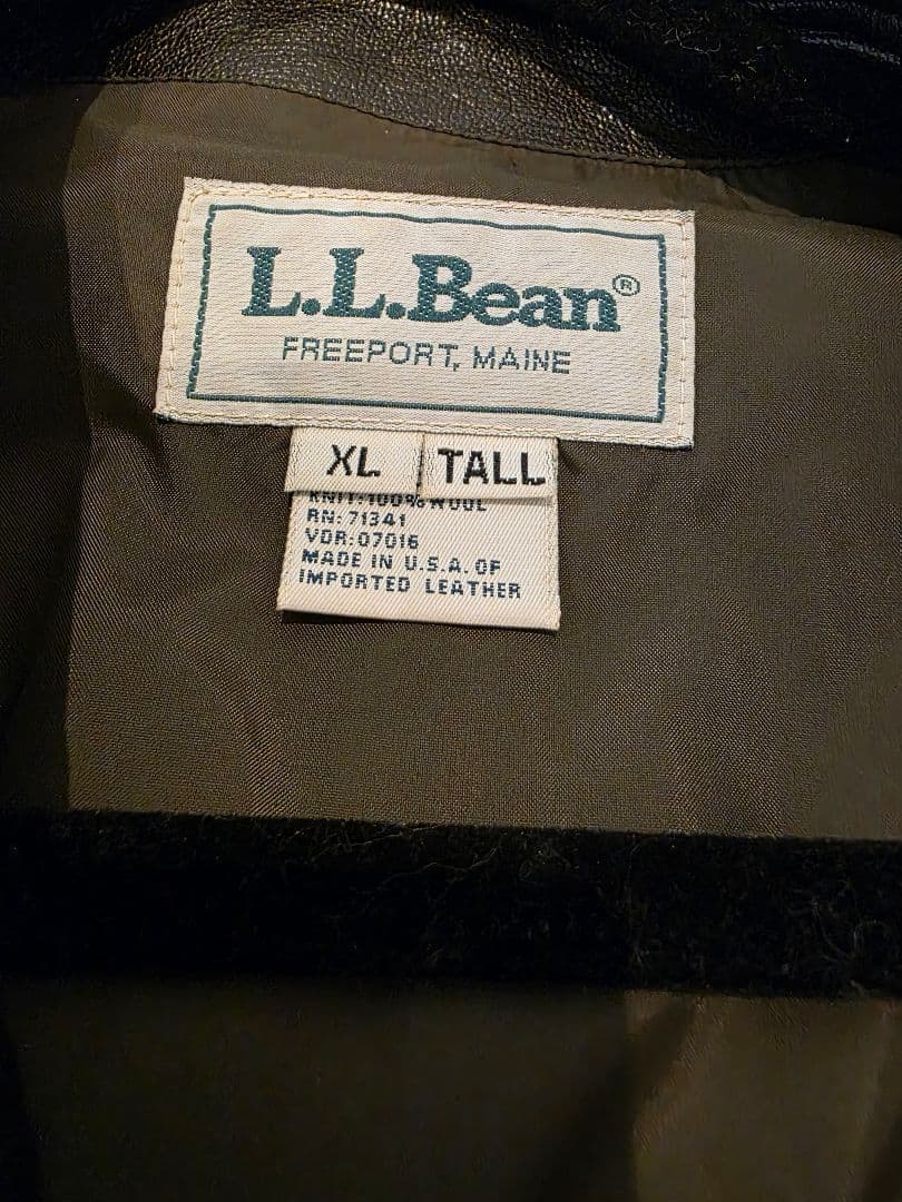 美品 80s USA製 L.L.Bean A-2 フライトジャケットTALON