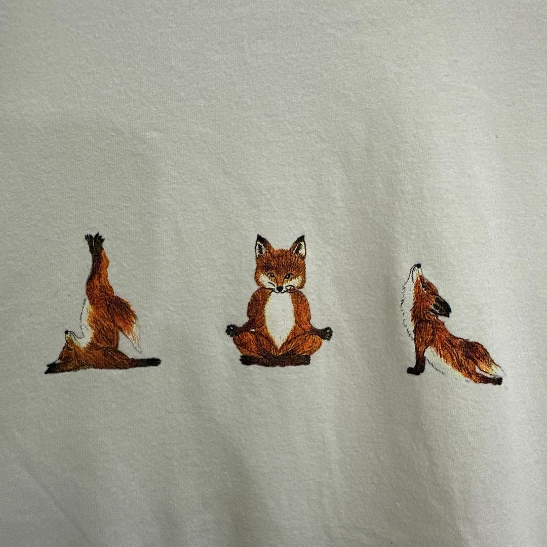 メゾンキツネ Tシャツ ヨガフォックス - メルカリ