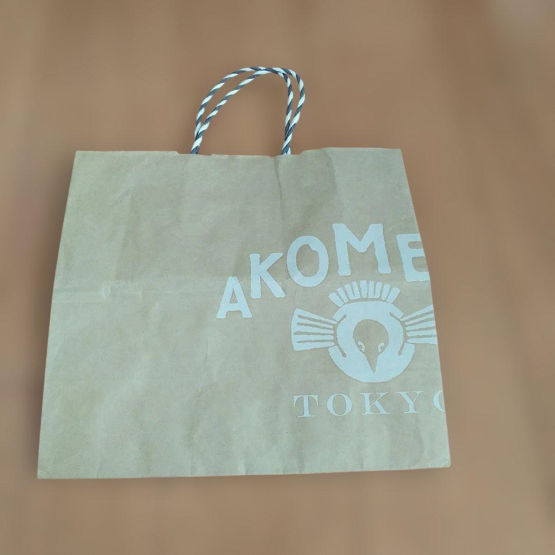 AKOMEYA TOKYO アコメヤ東京 紙袋 大サイズ 30×32cm - メルカリ