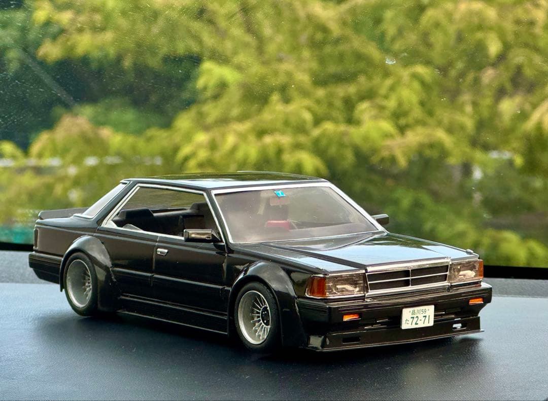 ジ*ー様 【絶版完成品】フジミ•Y30 グロリア　前期型　エアダムワークス ジ*ー様 【絶版完成品】フジミ•Y30 グロリア 前期型 エアダムワークス