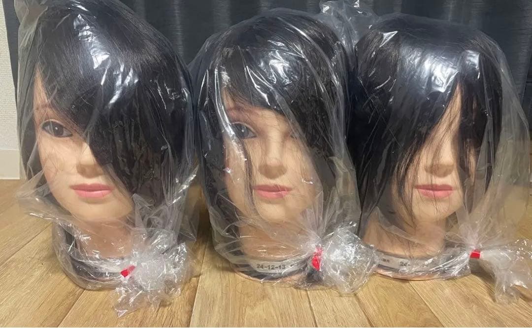 国試カットウィッグ3個セット