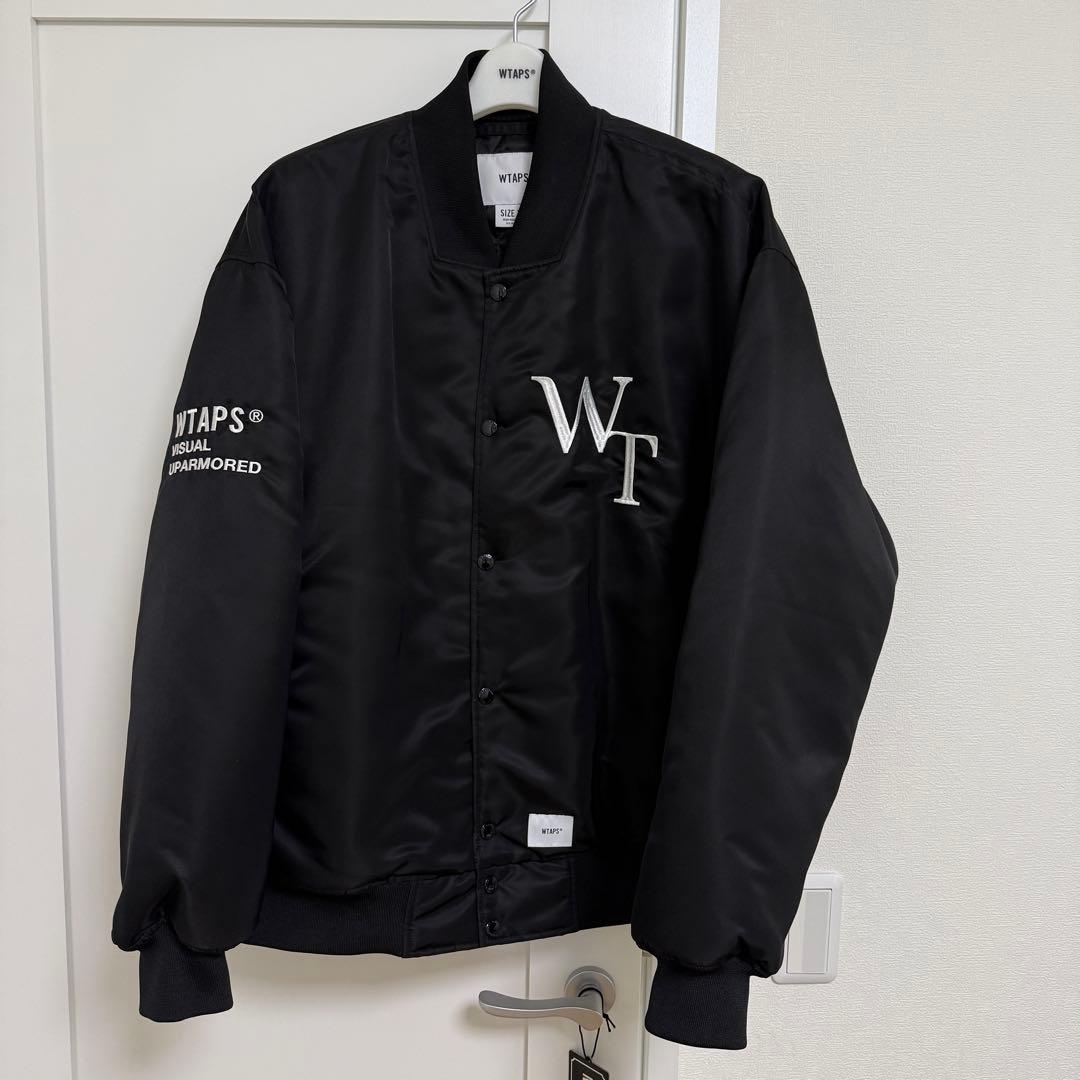 ジャケット・アウター WTAPS TEAM JACKET NYLON TWILL LEAGUE