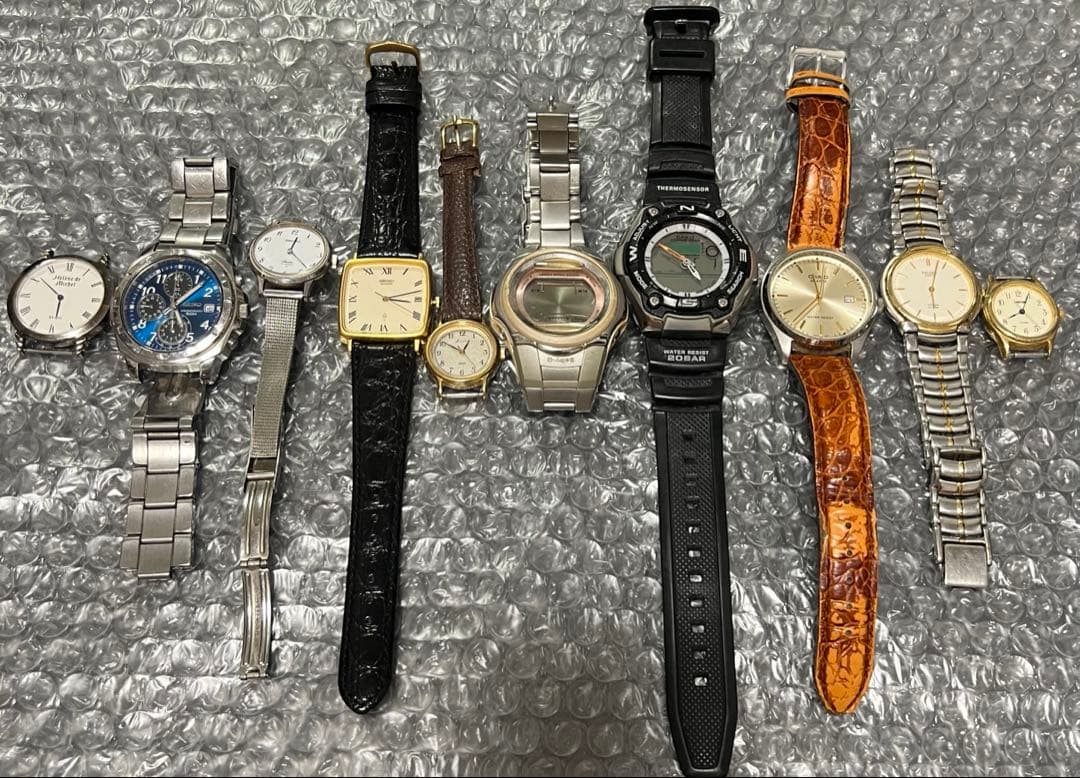 CASIO SEIKO など 腕時計まとめ10点セットジャンク品
