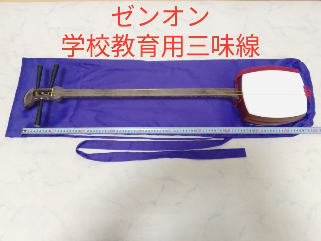 ゼンオン ZSM-10 学校教育用 三味線 樹脂製 綾杉 東さわり 人工皮