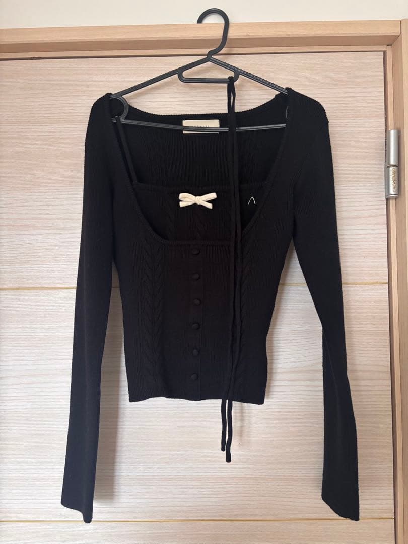 andmary Sharon ribbon tops 正規品 - メルカリ