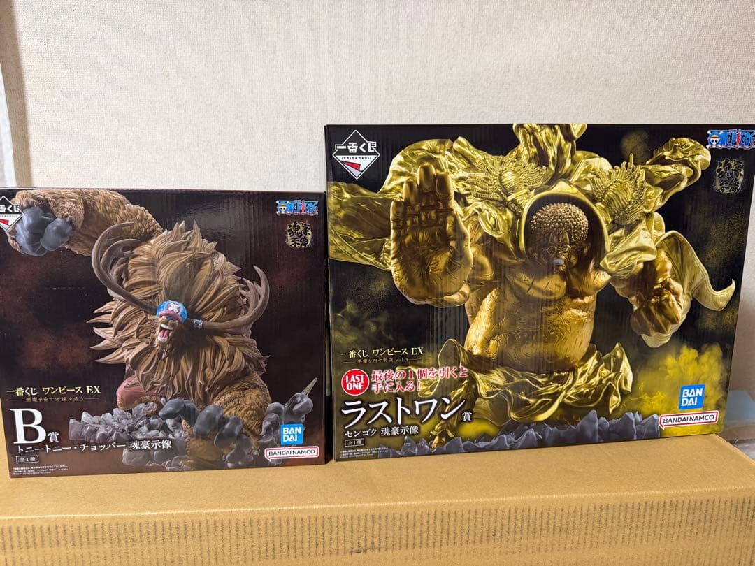 一番くじ ワンピース EX 悪魔を宿す者達 vol.3 B賞とラストワン賞