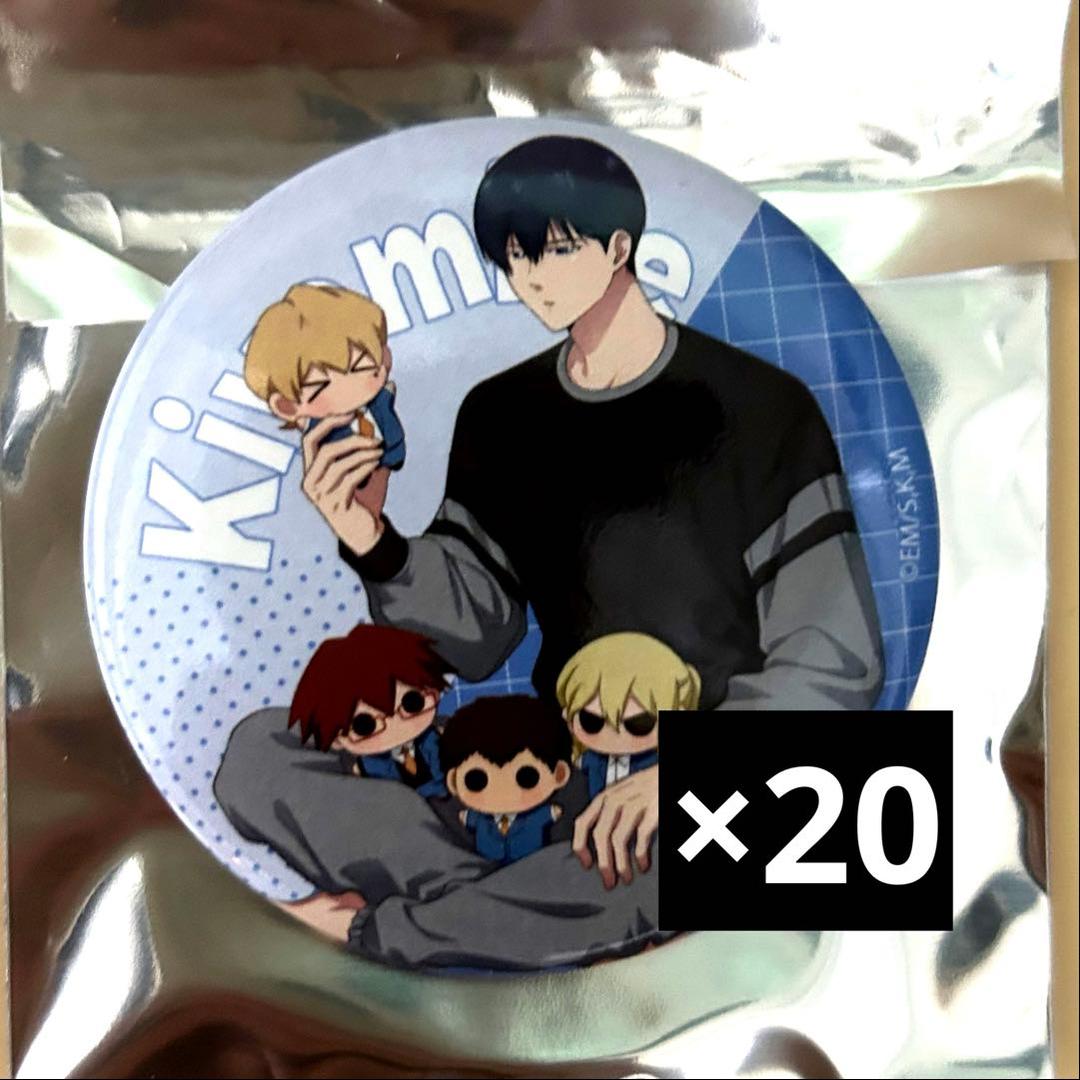 忘却バッテリー清峰葉流火 TSUTAYA ぬいぐるみといっしょ　缶バッジ 20点