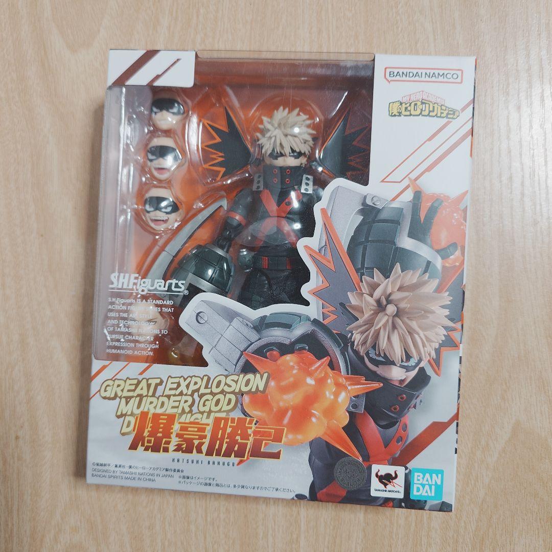 ヒロアカ　爆豪勝己　S.H.フィギュアーツ