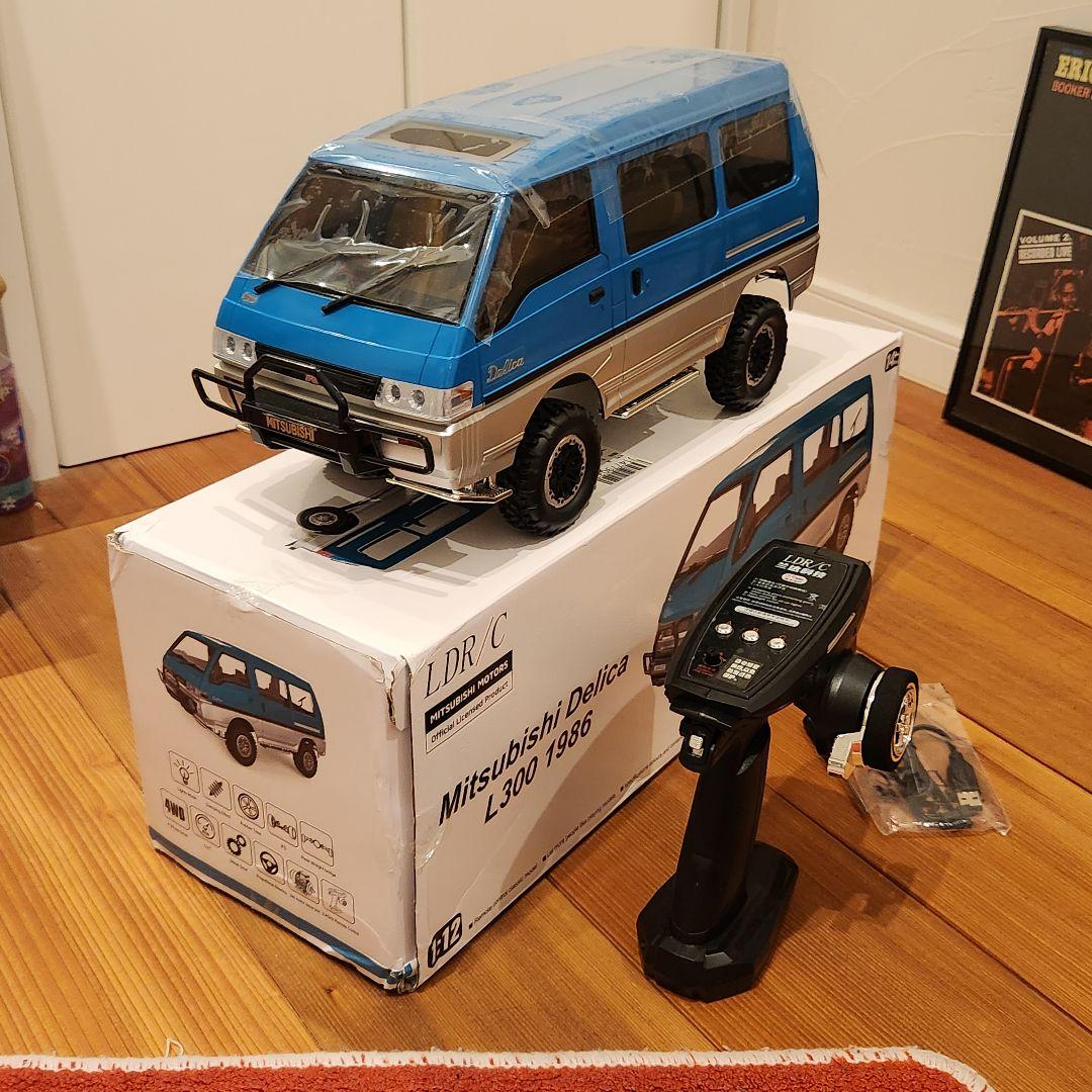 三菱デリカ L300 1986 4WD クローラーラジコン 1/12 ほぼ未使用 - メルカリ