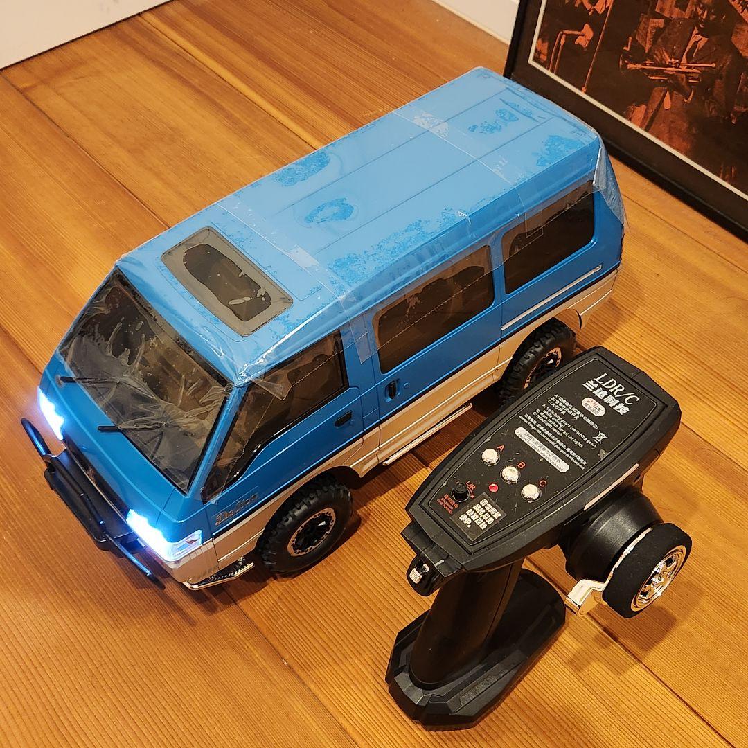 三菱デリカ L300 1986 4WD クローラーラジコン 1/12 ほぼ未使用 - メルカリ