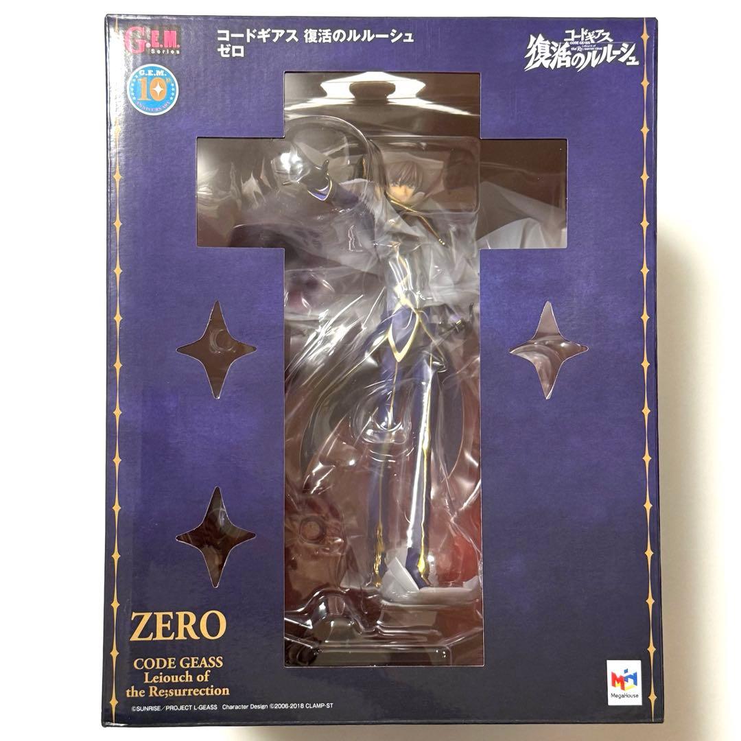 G.E.M.シリーズ　ゼロ　コードギアス　復活のルルーシュ　限定　フィギュア