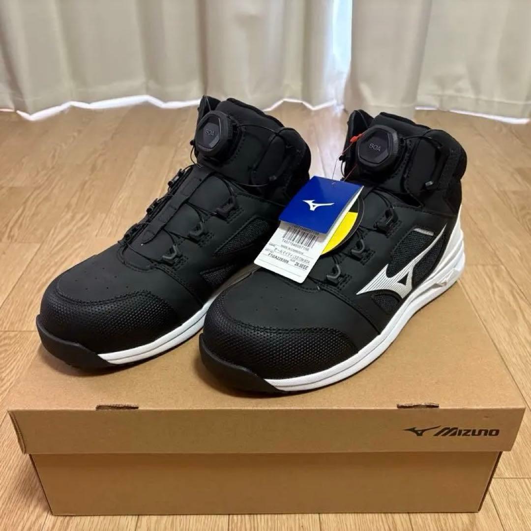 Mizuno ハイカット安全靴 BOAシステム