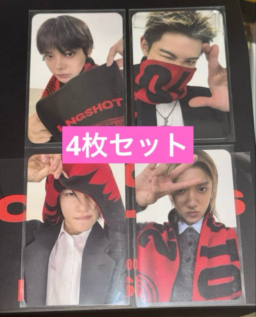 lngshot ショーケース　showcase 入場限定　トレカ　4枚セット