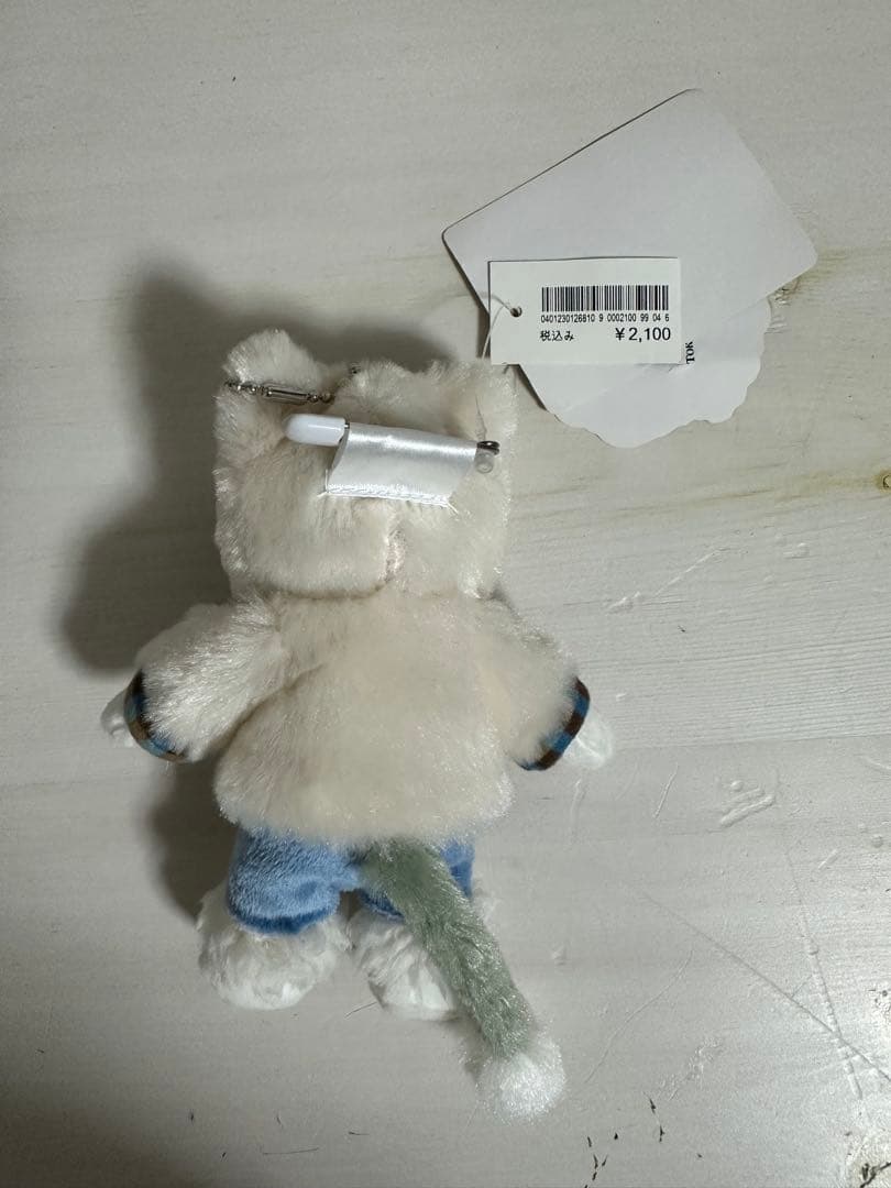 ダッフィー＆フレンズ ウィンターホリデー タグ付き ぬいぐるみバッジ