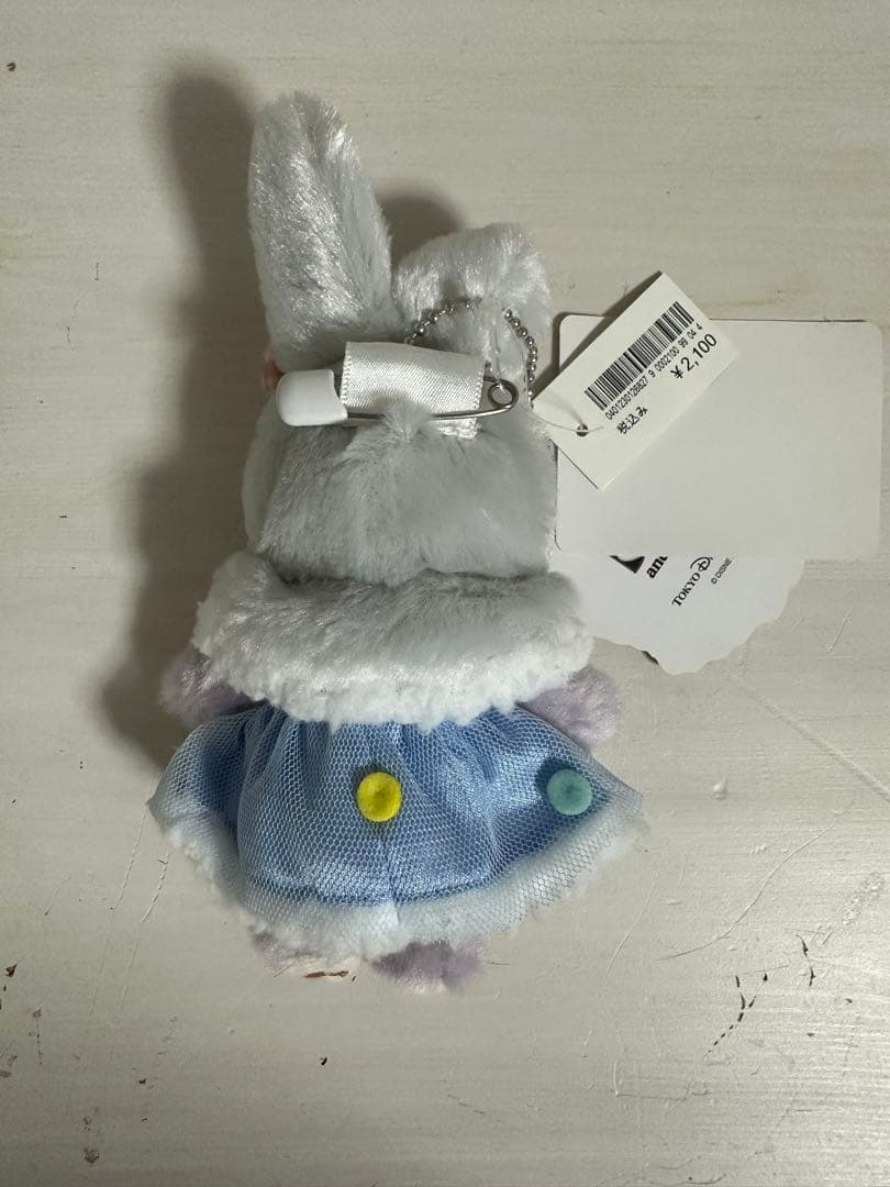 ダッフィー＆フレンズ ウィンターホリデー タグ付き ぬいぐるみバッジ