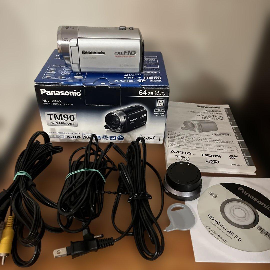 Panasonic HDC-TM90 64GB ビデオカメラ - メルカリ