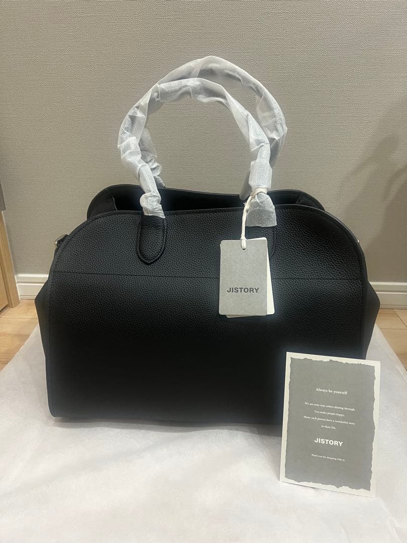 【新品未使用】JISTORY サイドベルトボストン ブラック