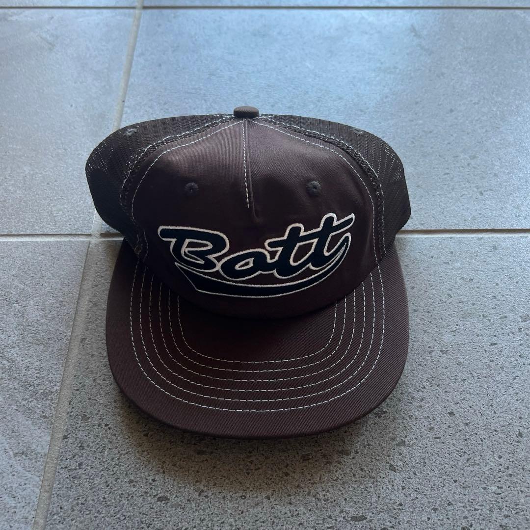 BOTT ボット 未使用 B logo キャップ CAP ブラウン