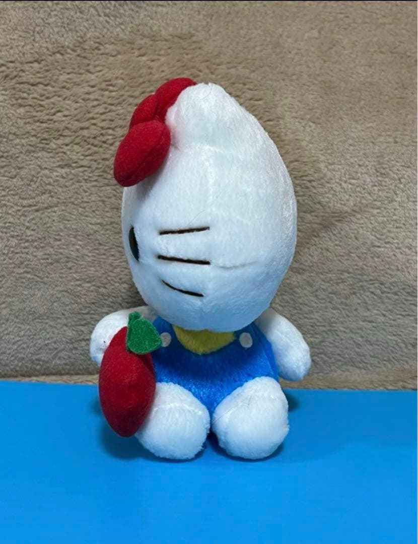 ハローキティ ぬいぐるみ りんご リンゴ サンリオ レトロ 激レア