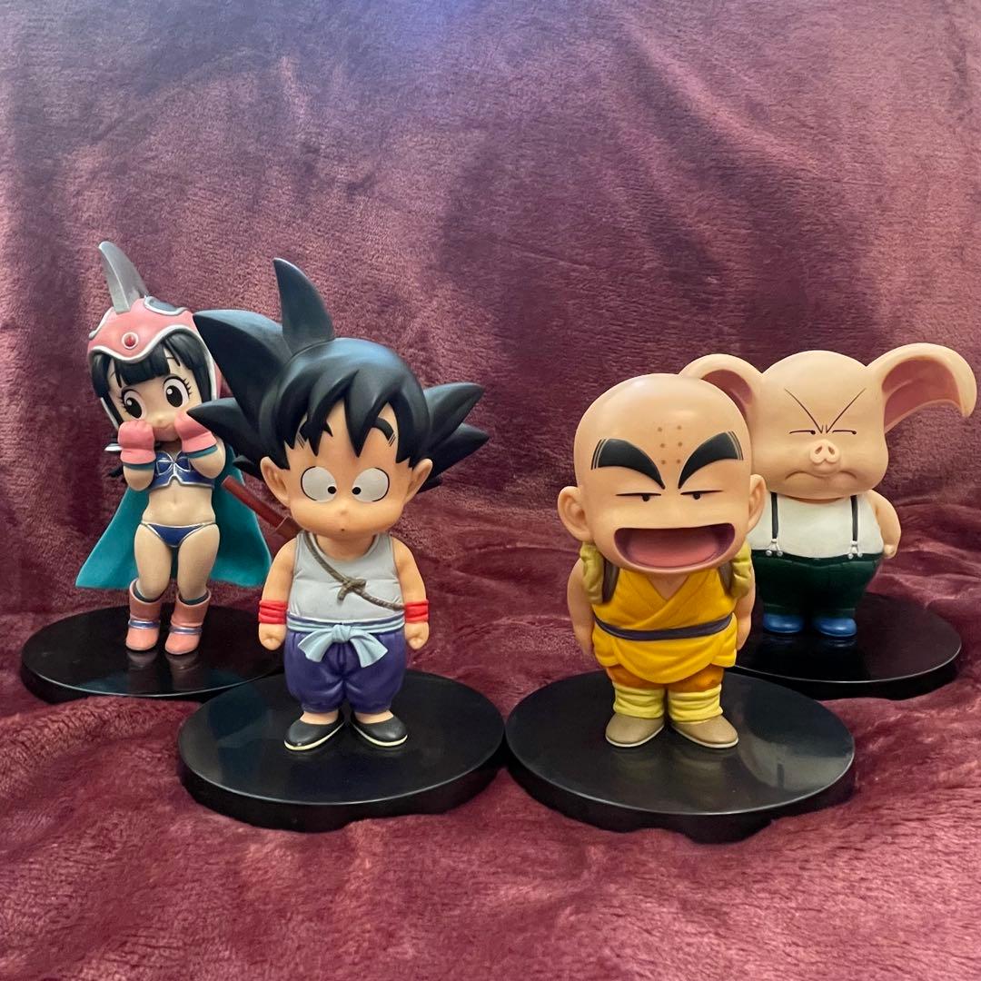 【美品 箱有り】ドラゴンボールコレクション 孫悟空、クリリン、チチ、ウーロン