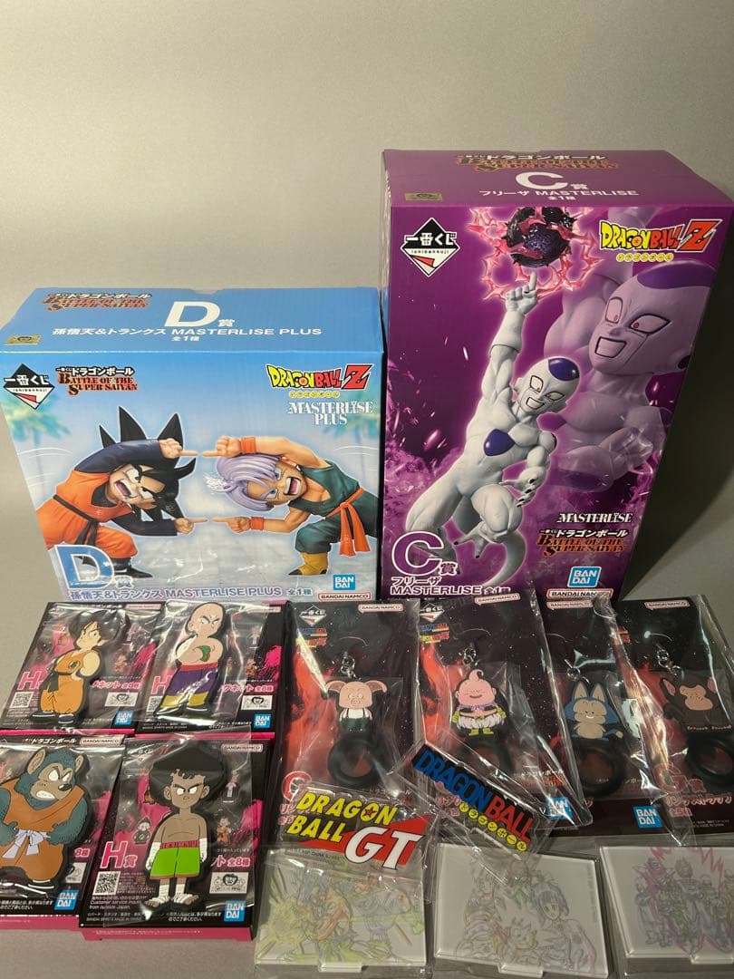 【新品未開封】D賞 孫悟天&トランクス　C賞 フリーザ