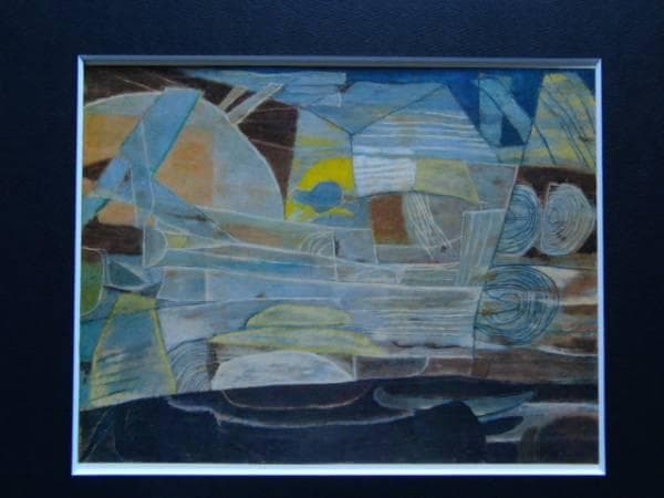 伊藤　久三郎、製材所、額装用画集より、新品額装付、状態良好