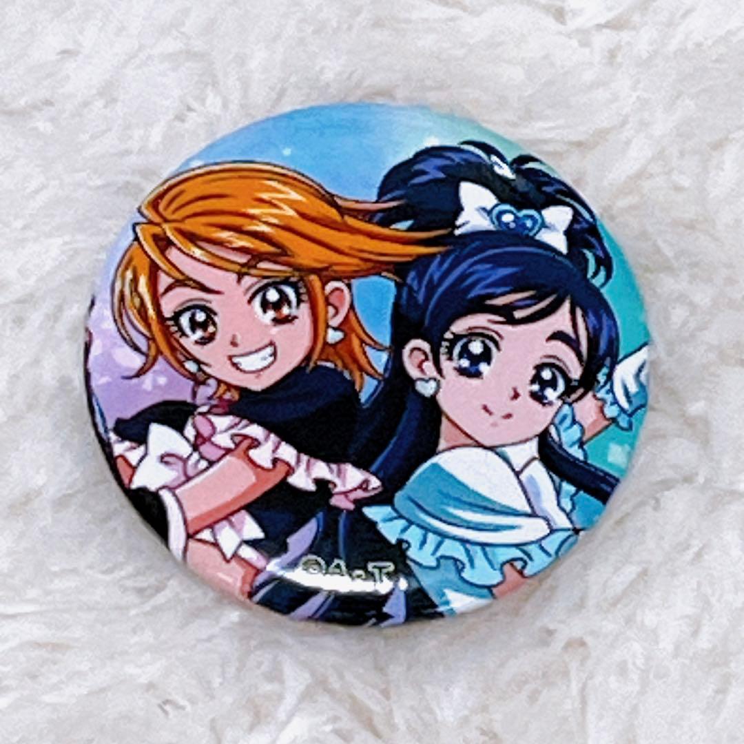 ふたりはプリキュア 缶バッジ キュアブラック キュアホワイト マルイ