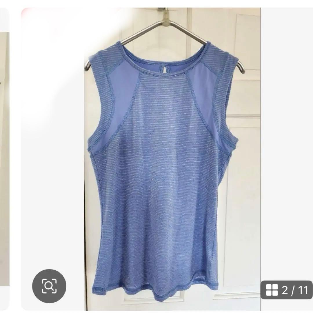 お取り置き　L i j a 青いタンクトップ