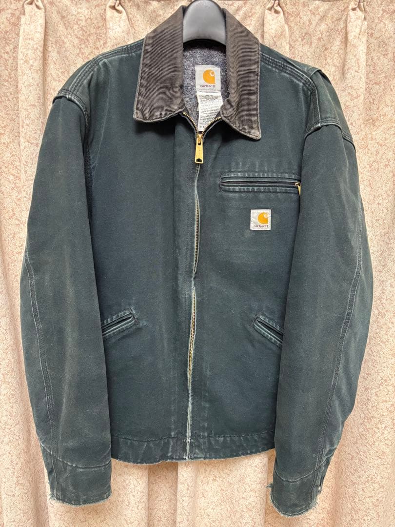 み*様 カーハート　Carhartt デトロイトジャケット　USA製　ブラック